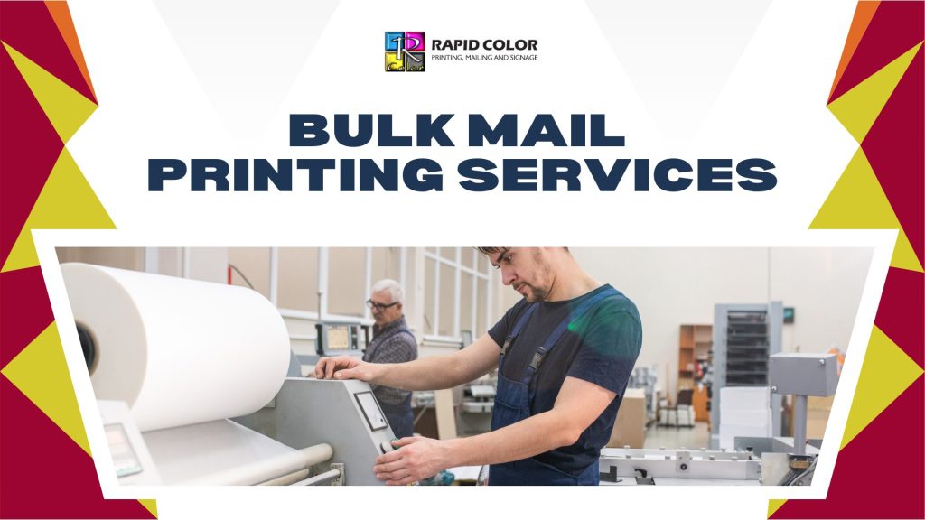 Bulk Mail Printing Services