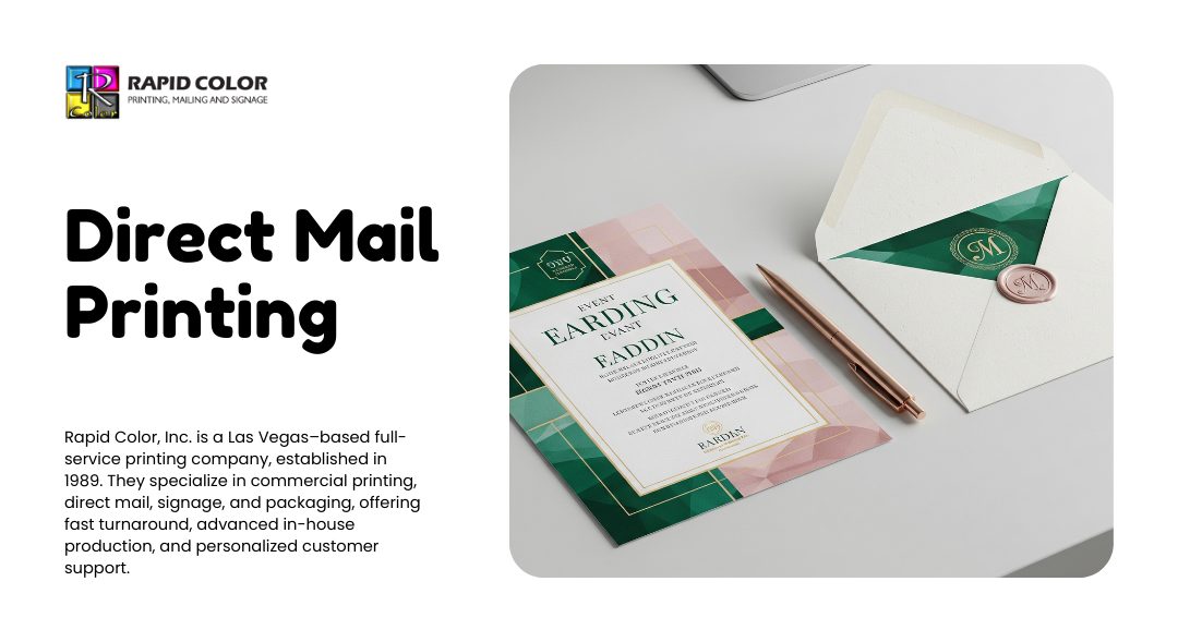 Why Direct Mail Printing Is Effective for Event Promotions