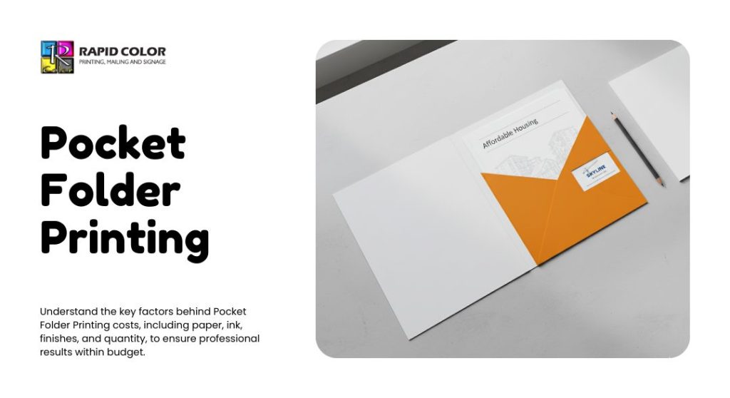 pocket folder printing