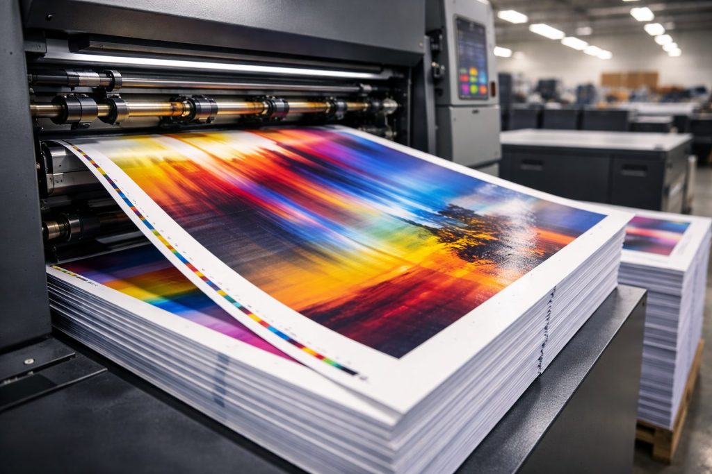 Rapid color brochure