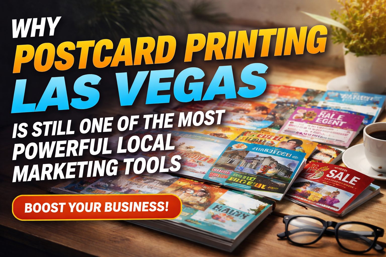 Why Postcard Printing Las Vegas Is Still One of the Most Powerful Local Marketing Tools