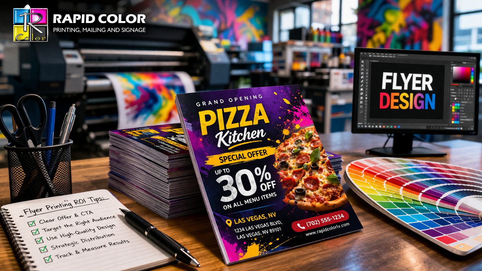 How to Get Maximum ROI from Flyer Printing in Las Vegas Printing Services