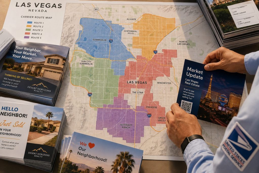 EDDM Direct Mail Las Vegas: Reach Every Door in Your Neighborhood