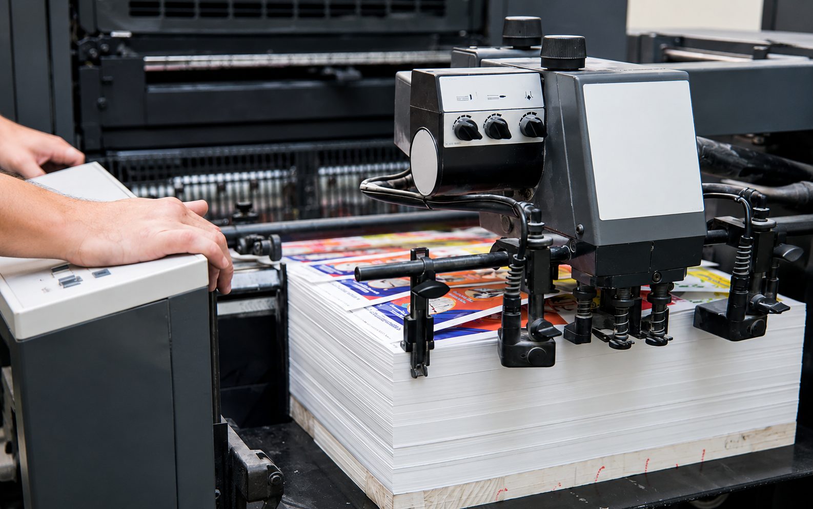 Las Vegas Printing Company operating press