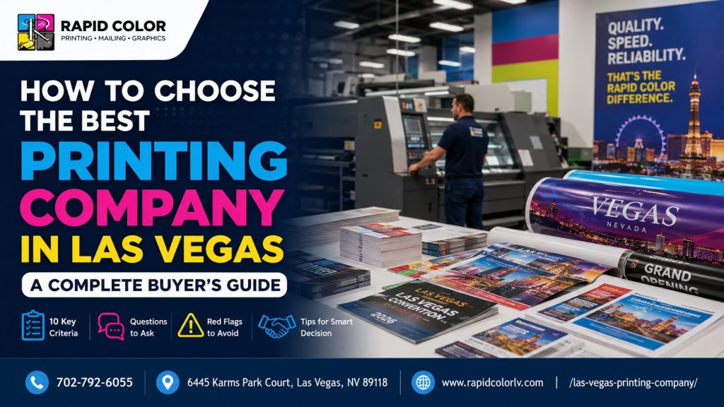 Best Printing Company in Las Vegas
