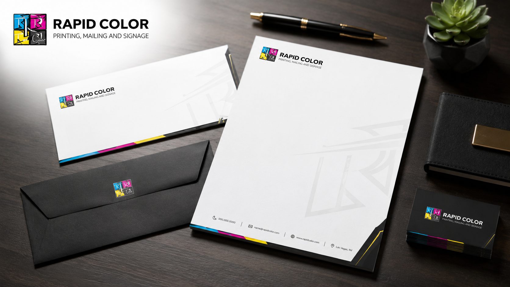 Letterhead and Envelope Design