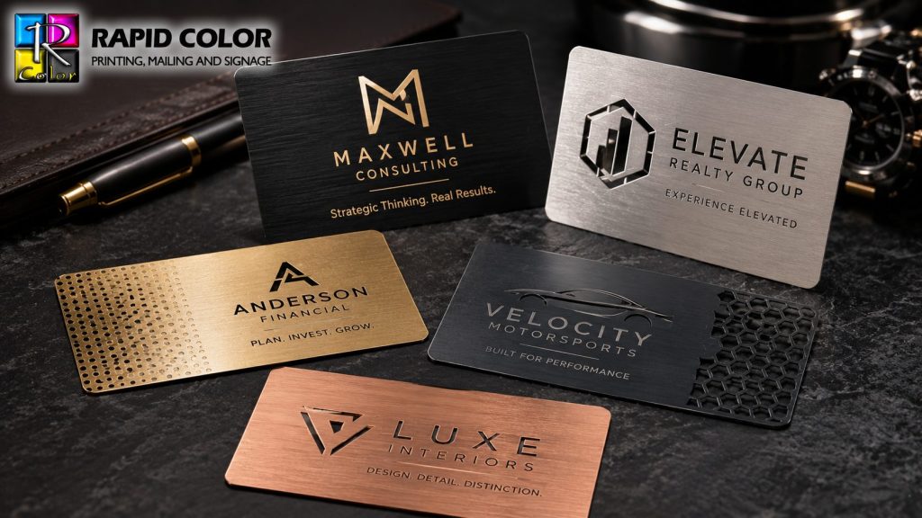 Metal Business Cards When Standard Paper Won't Do