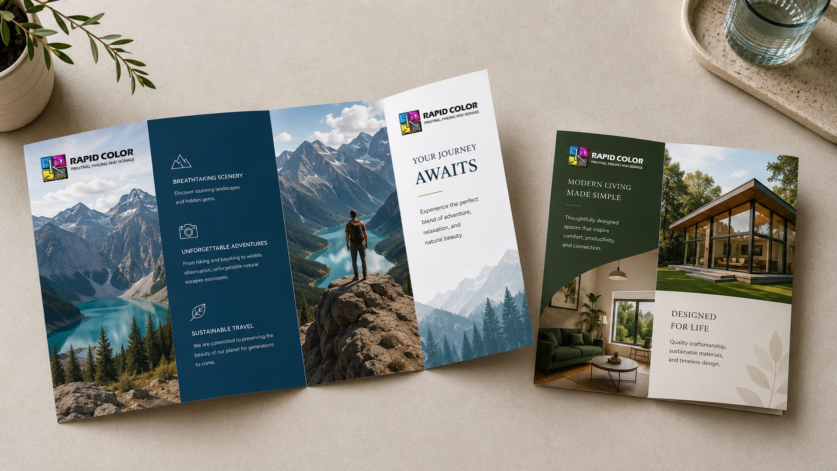 Tri-fold brochure