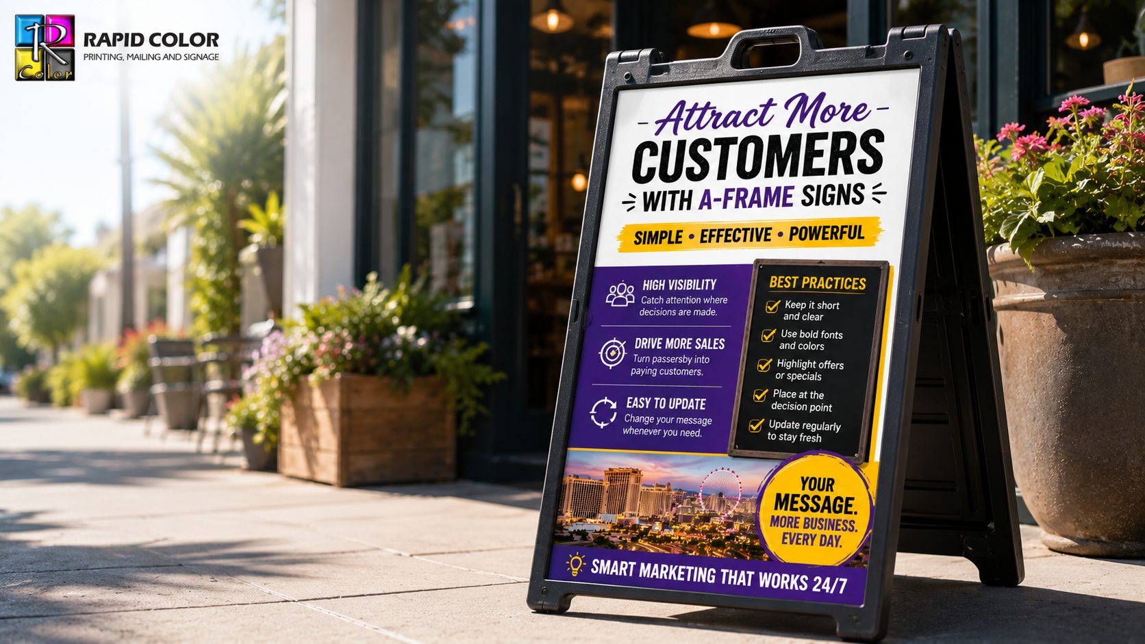 A-Frame Signs for Business