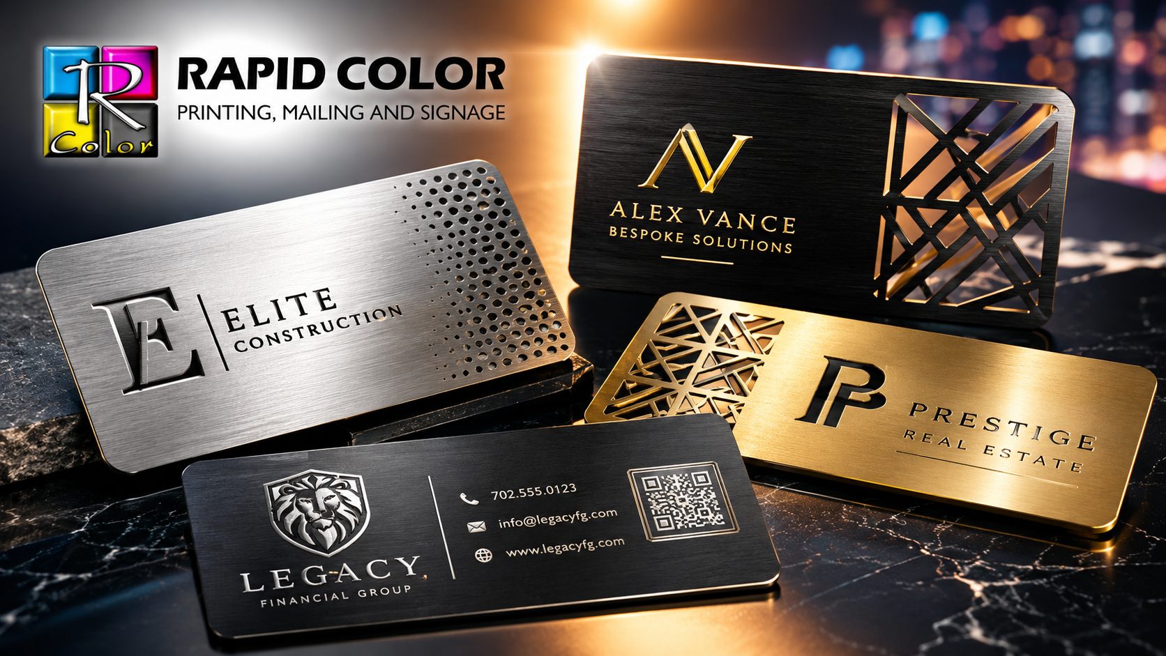 metal business cards