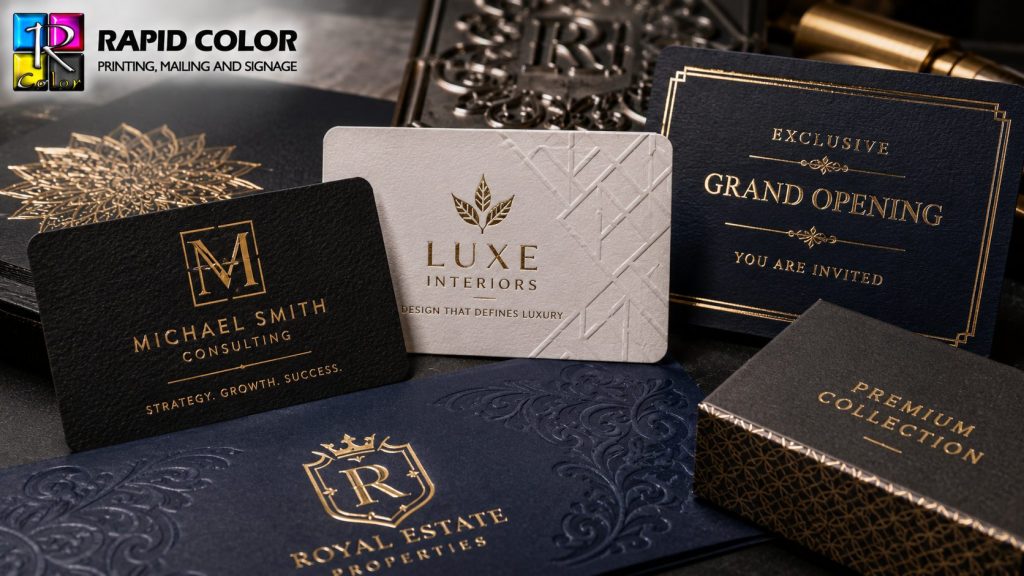 Foil Stamping and Embossing Add Luxury to Print