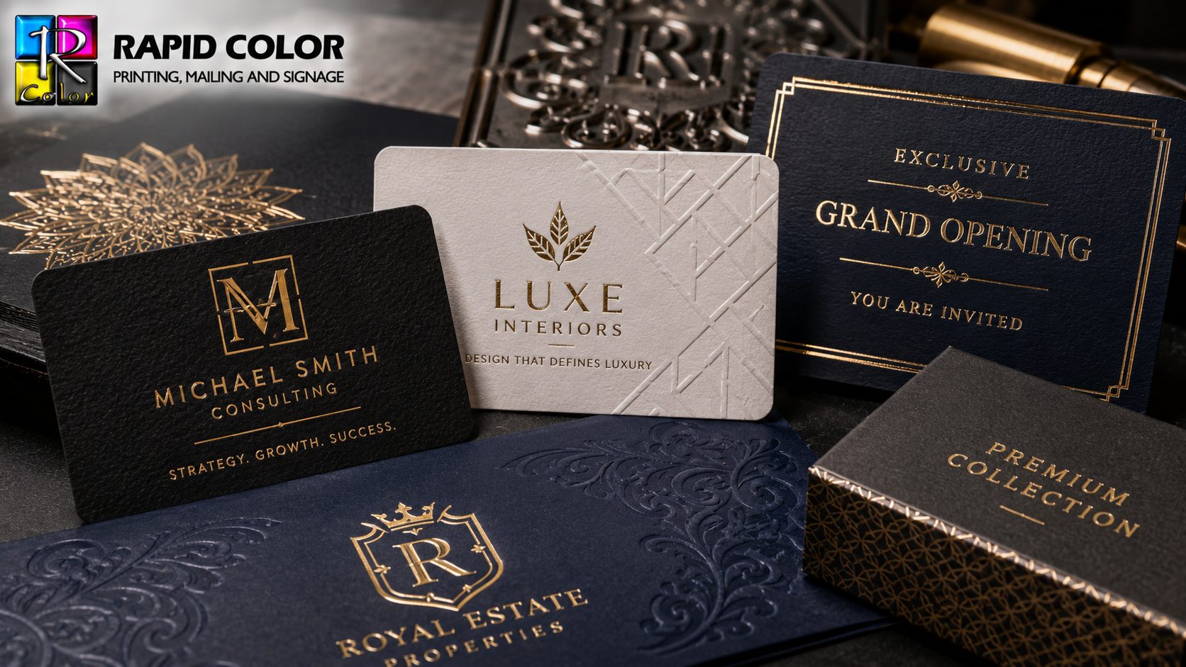 Foil Stamping and Embossing: Add Luxury to Print