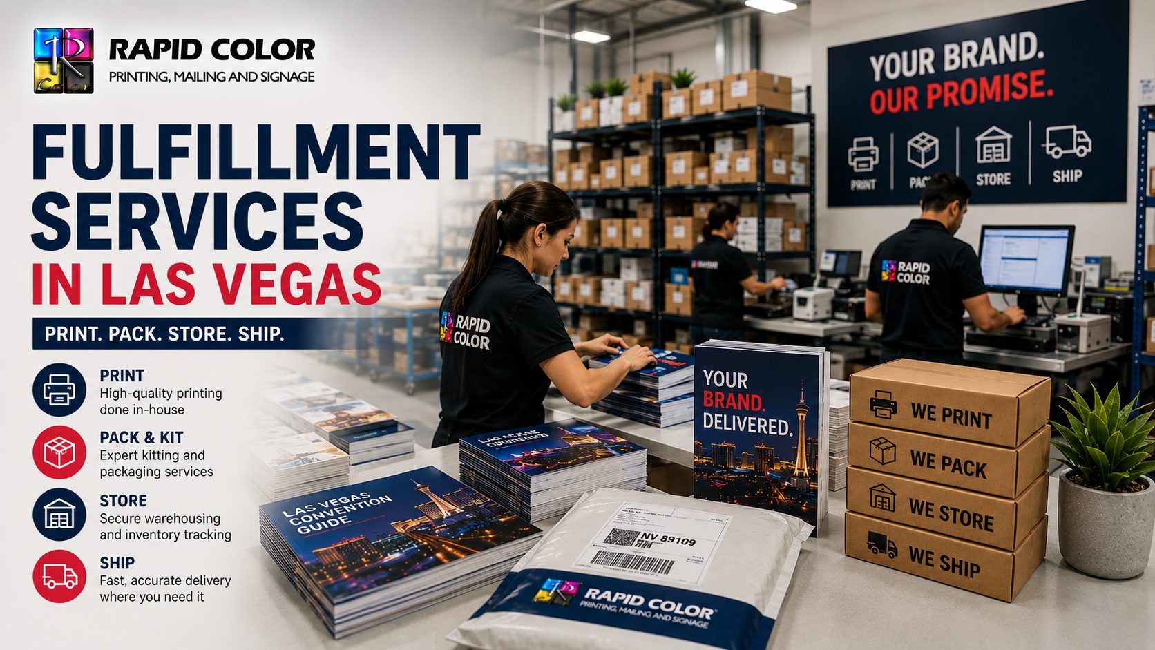 Fulfillment Services in Las Vegas - Print, Pack and Ship