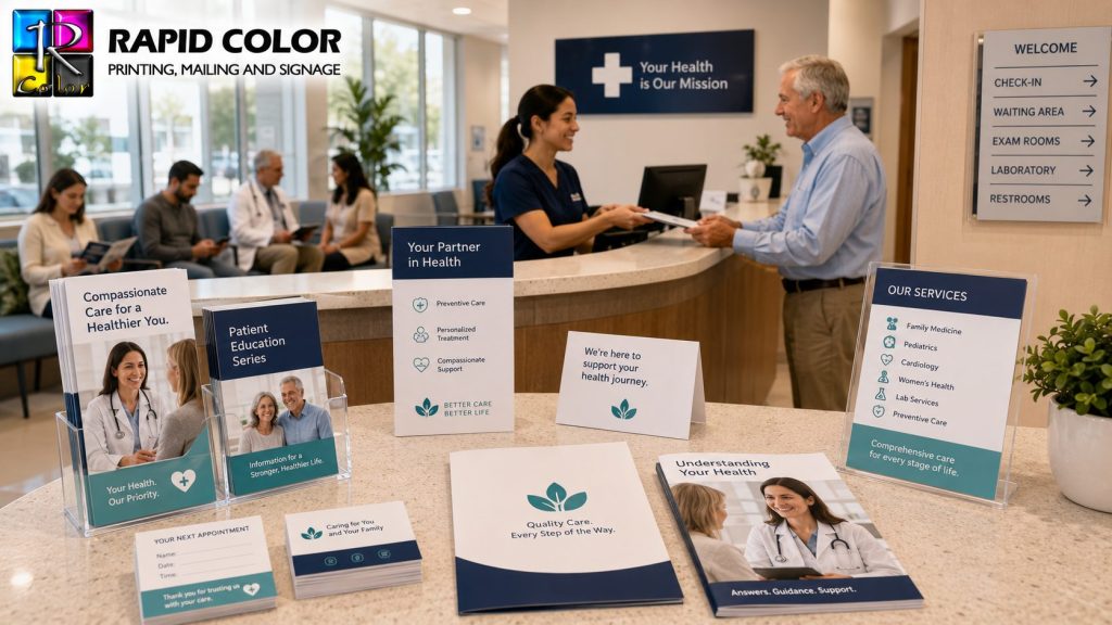 Medical Practice Marketing Materials HIPAA Compliant Printing