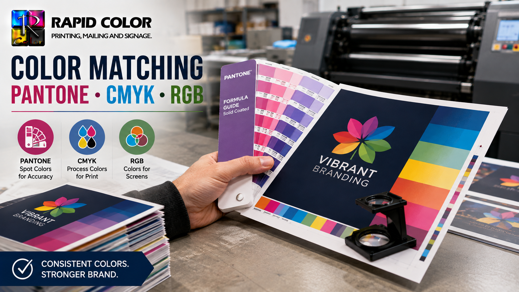 Color Matching in Print Pantone, CMYK, and RGB Explained