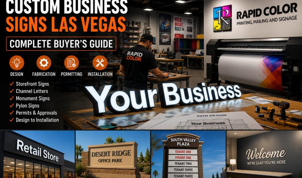 Custom Business Signs Las Vegas