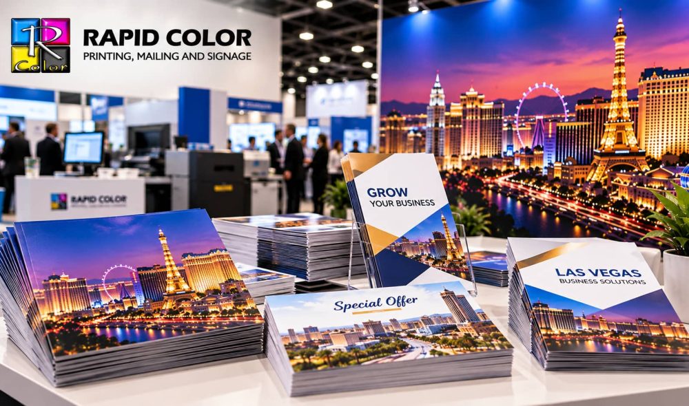 Direct mail printing in Las Vegas for targeted business marketing campaigns
