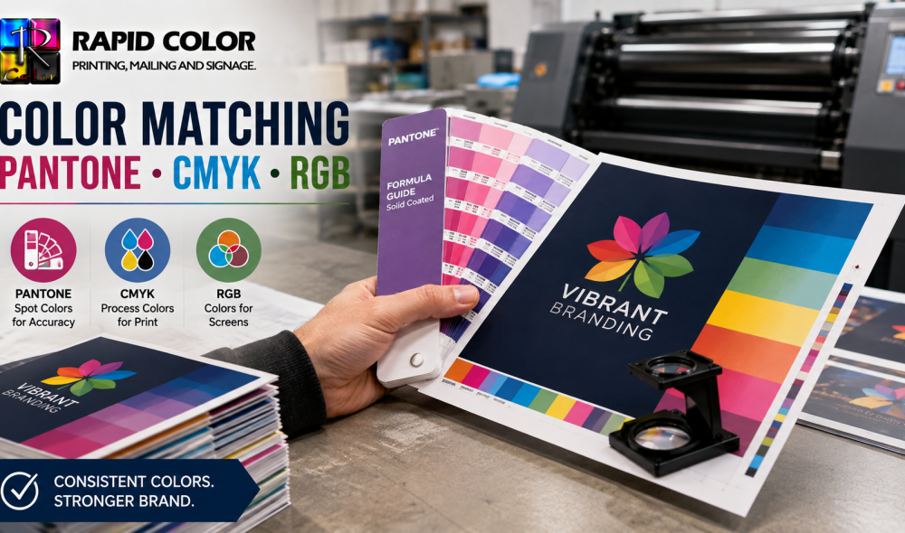 Color Matching in Print Pantone, CMYK, and RGB Explained
