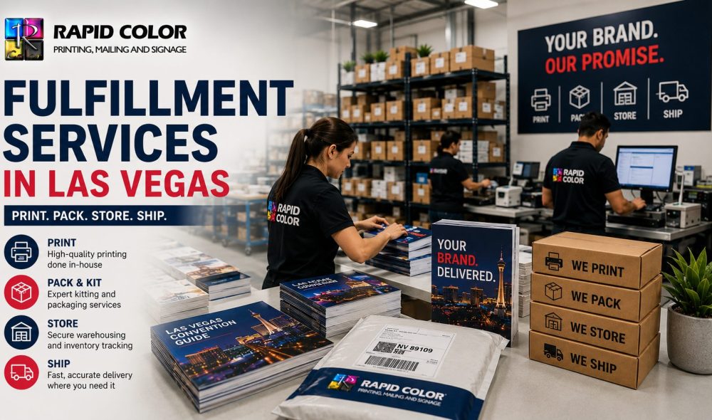 Fulfillment Services in Las Vegas - Print, Pack and Ship