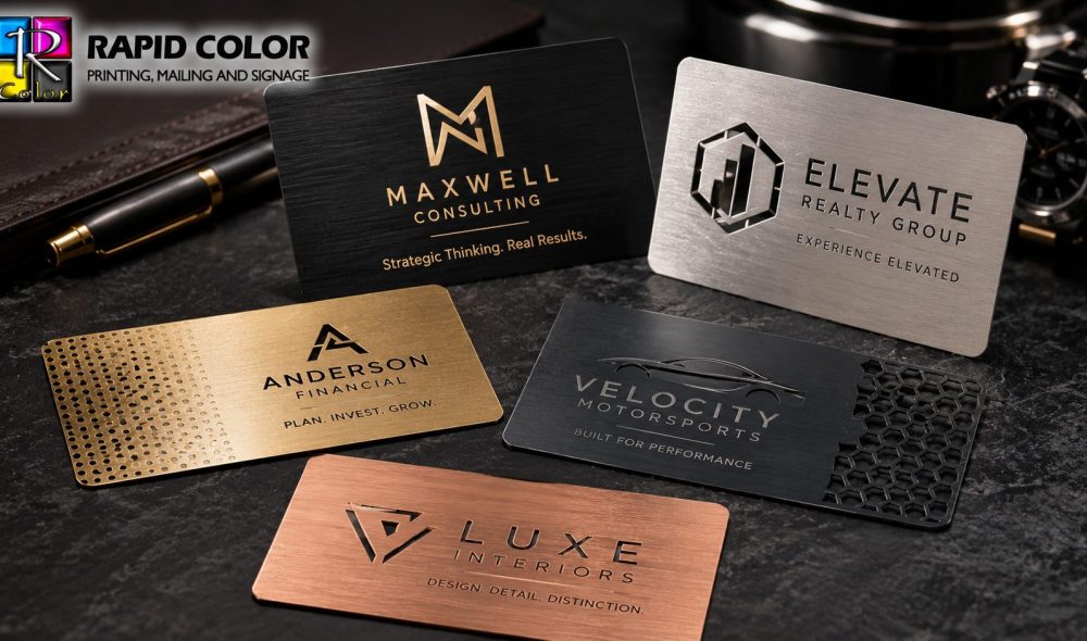 Metal Business Cards When Standard Paper Won't Do