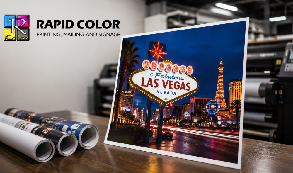 Image Alt Text poster printing las vegas display posters in a venue