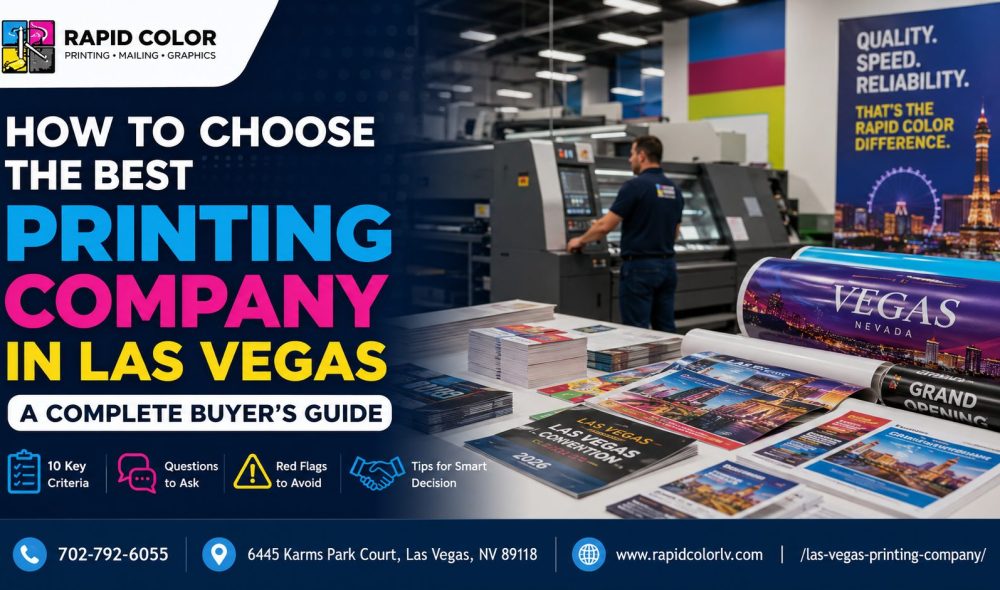 Best Printing Company in Las Vegas