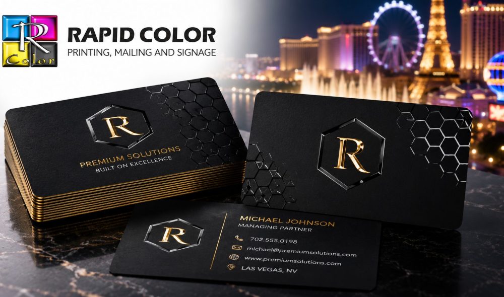 Spot UV Business Cards