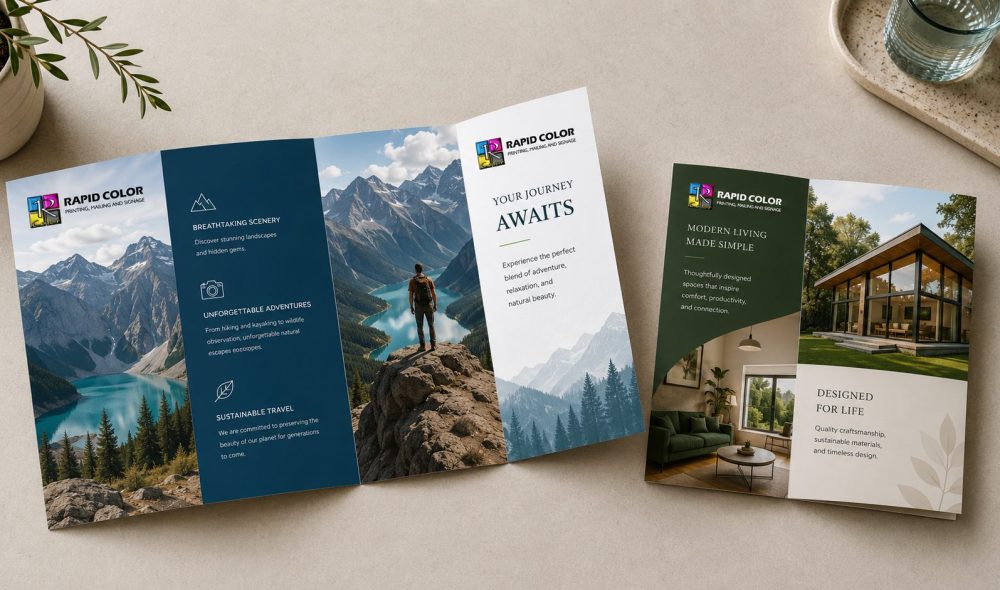 Tri-fold brochure