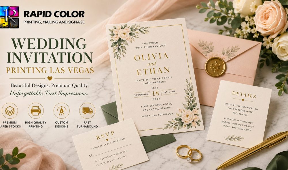Wedding Invitation Printing Las Vegas Local Options and Ideas
