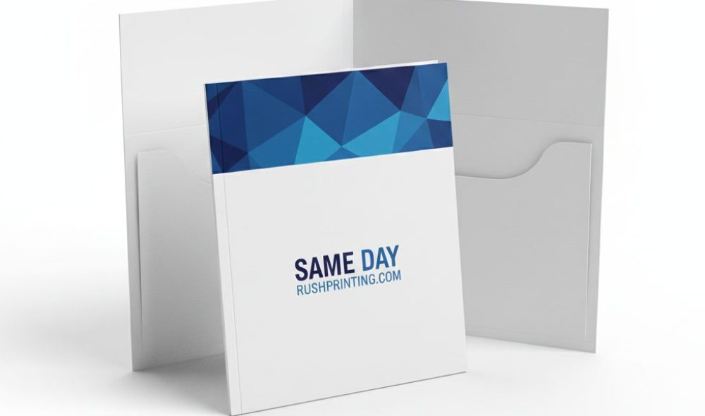 pocket folder printing