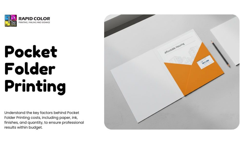pocket folder printing